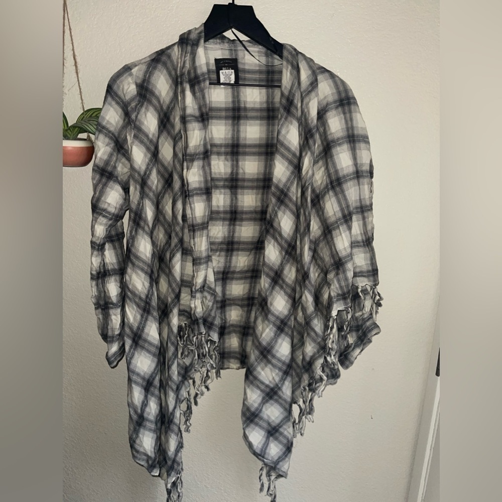 Billabong wrap flannel shawl